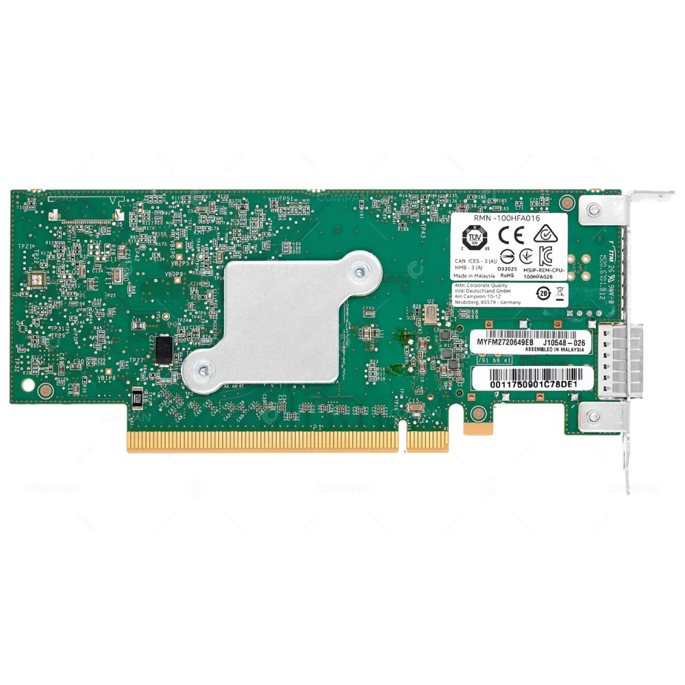 J10548-026 LP  INTEL RMN-100HFA016 1-PORT 100GB QSFP28 HFI ADAPTER LOW PROFILE